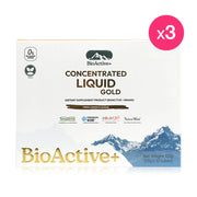 Bioactive Plus Concentrated Liquid Gold Fresh Lemon Flavour 10 Tubes x 3 Boxes