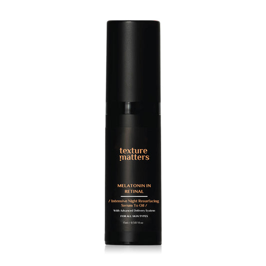 Texture Matters Melatonin In Retinal Intensive Night Resurfacing Serum To Oil 15ml
