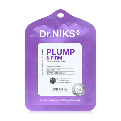 Dr.Niks Plump & Firm Microbiome-Mixed Mask 27ml