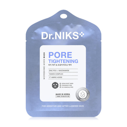 Dr.Niks Pore Tightening Microbiome-Mixed Mask 27ml