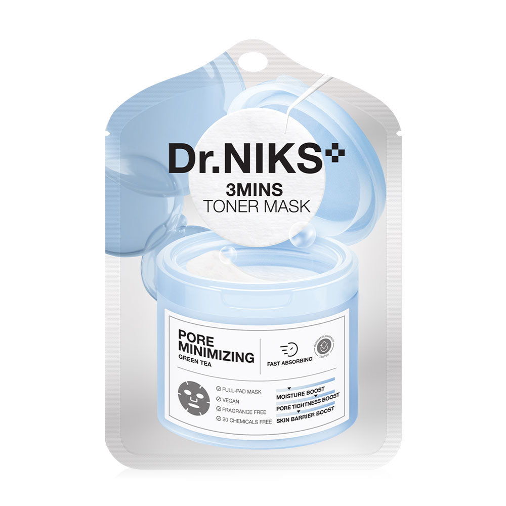 Dr.Niks 3 Mins Toner Mask Pore Minimizing 20ml