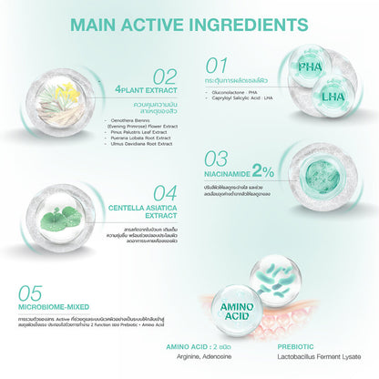 Dr.Niks Acne Solution Microbiome-Mixed Mask 27ml