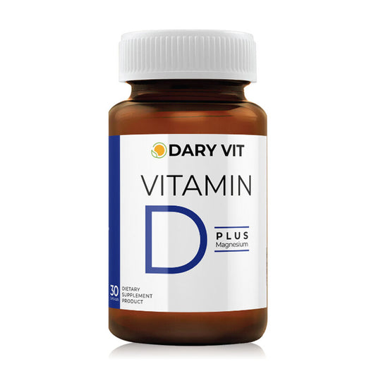 Dary Vit Vitamin D Magnesium 30 Capsules
