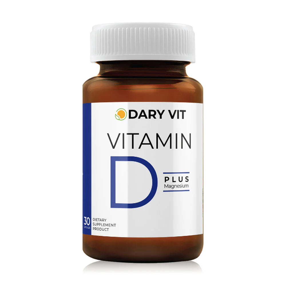 Dary Vit Vitamin D Magnesium 30 Capsules