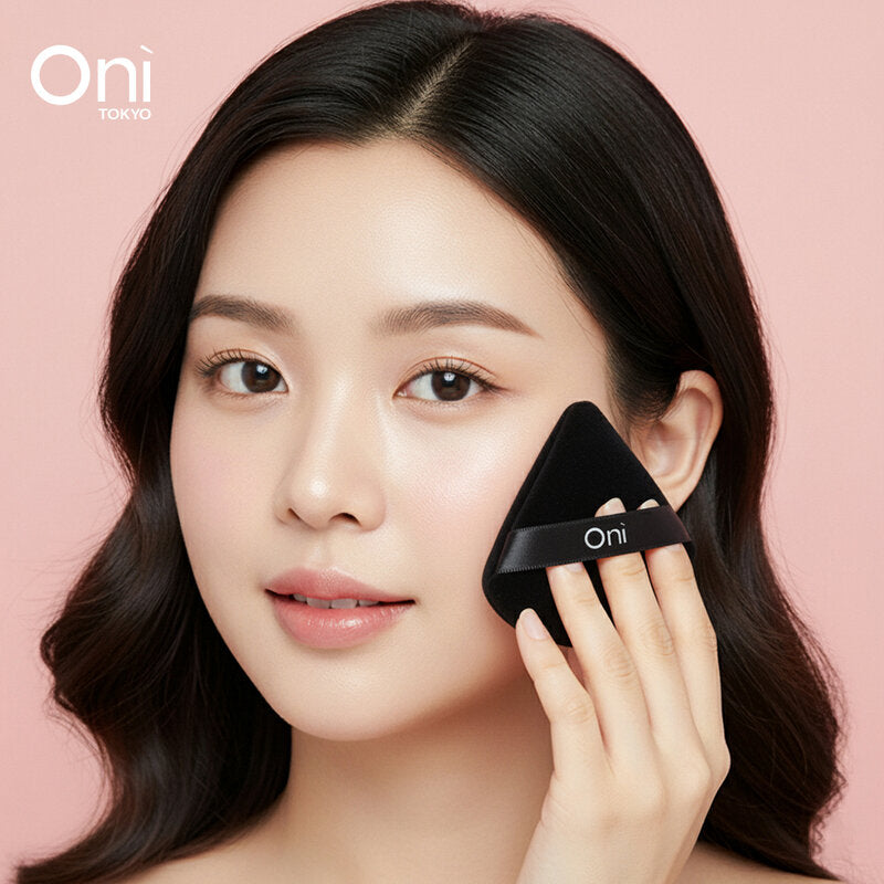 Oni Triangle Powder Puff 2pcs
