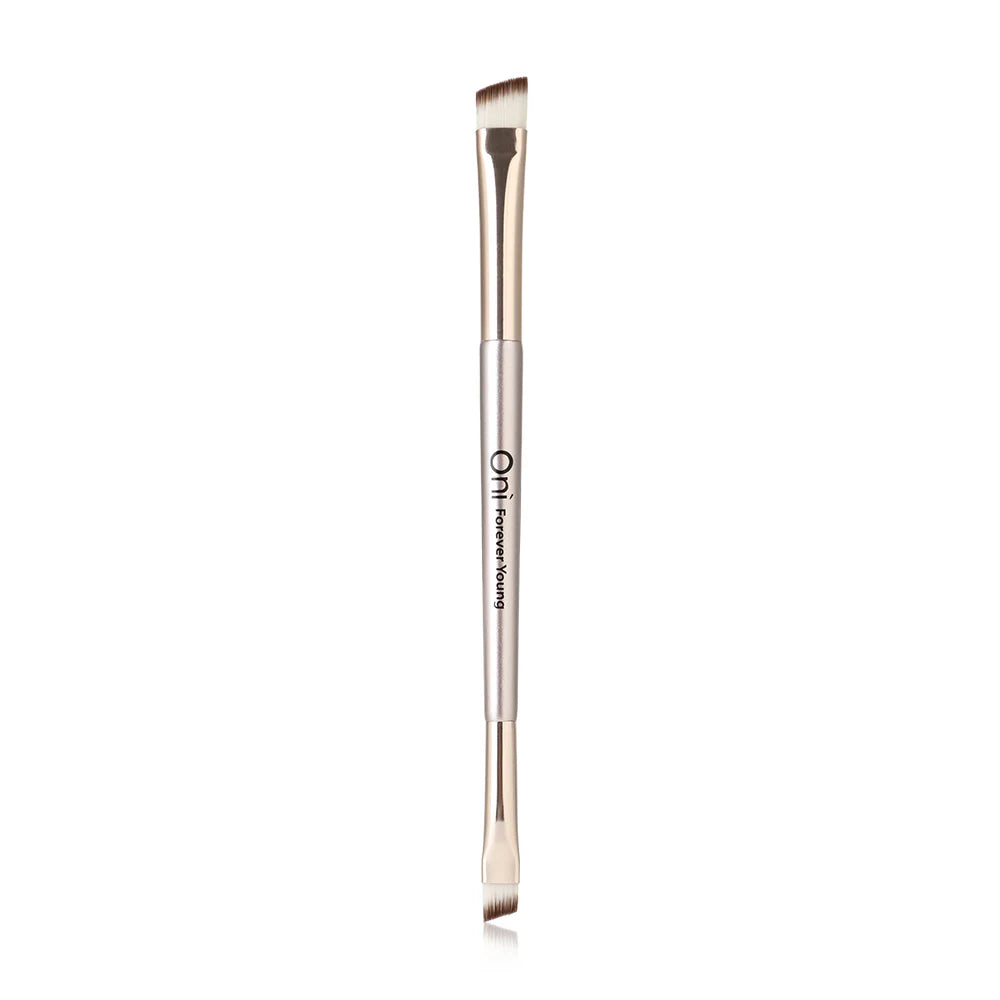 Oni Dual-Ended Brow Filler & Detail Brush - #Champagne