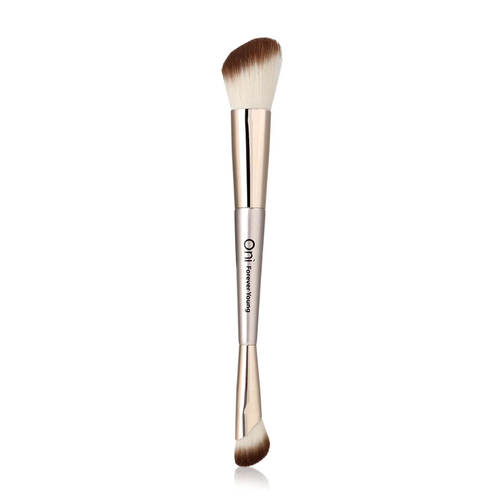 Oni Dual-Ended Nose Shadow & Contour Brush - #Champagne
