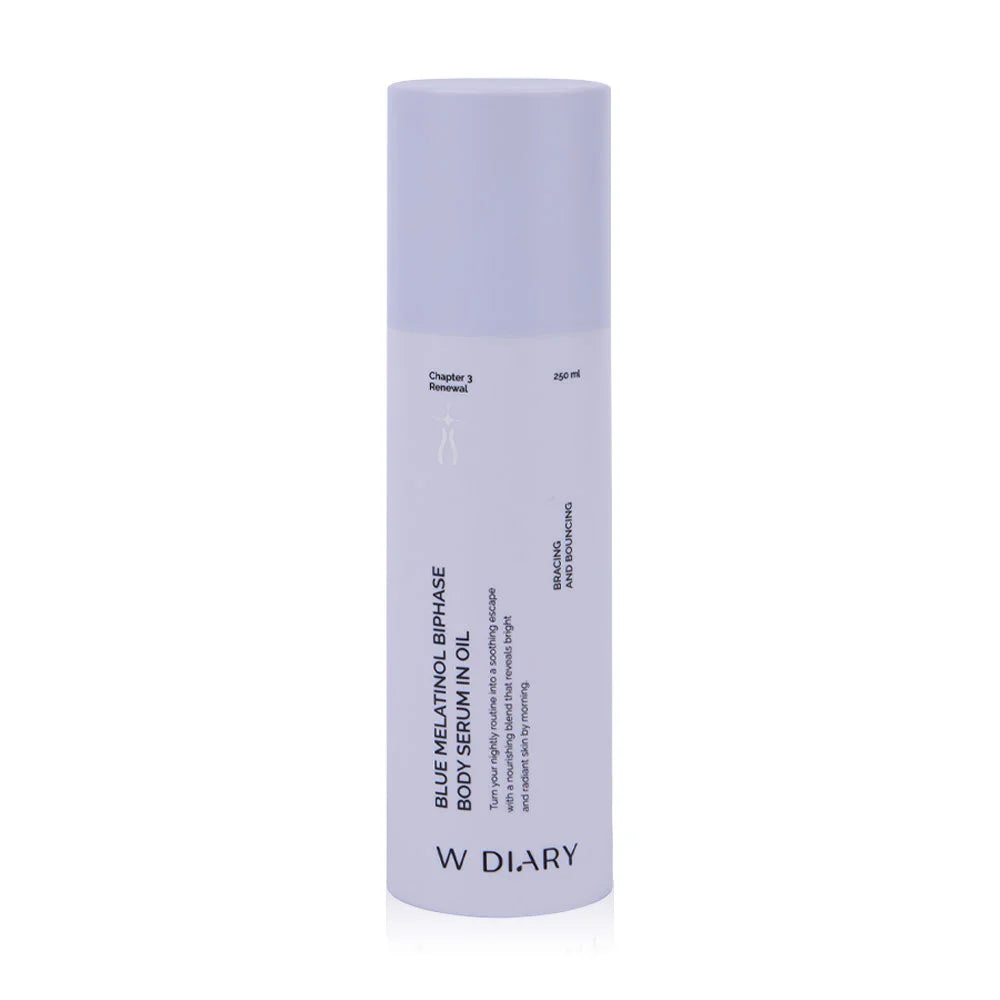 W diary Blue Melatinol Biphase Body Serum In Oil 250ml