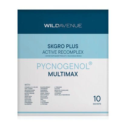 Wild Avenue Skgro Plus Active Recomplex 15g x 10 Sachets