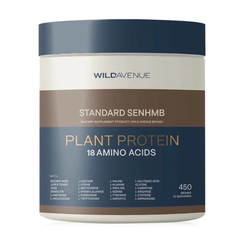 Wild Avenue Standard Senhmb Plant Protein 18 Amino Acids Cacao Flavor 450g