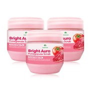 Freshment Bright Aura Pomegranate Scrub Tomato Collagen Plus 700g x 3pcs