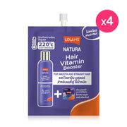 Lolane Natura Hair Vitamin Booster For Smooth And Straight Hair Leave-on Hair Treatment 20ml x 4pcs Sachet Type