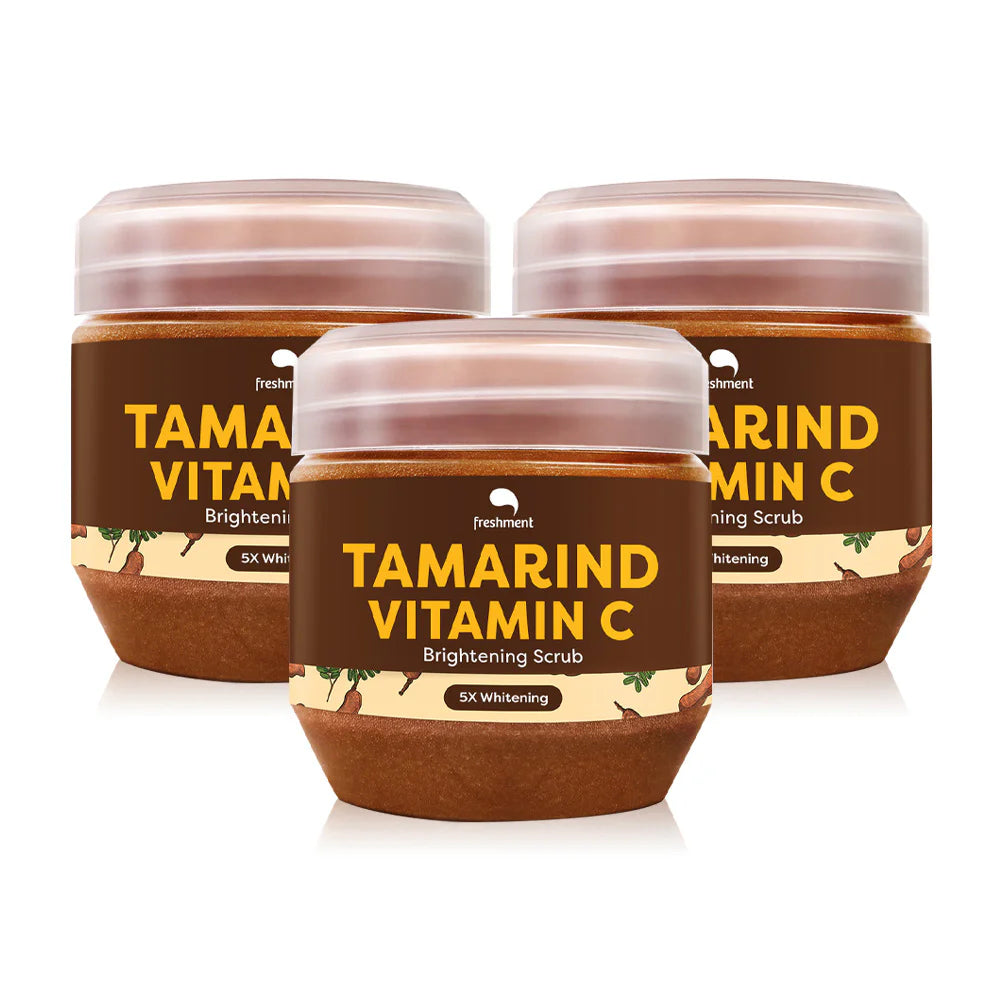 Freshment Tamarind Vitamin C Brightening Scrub 700g x 3pcs