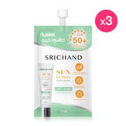 Srichand Sunlution Acne Care Sunscreen SPF50+ PA++++ 7ml x 3 Sachets