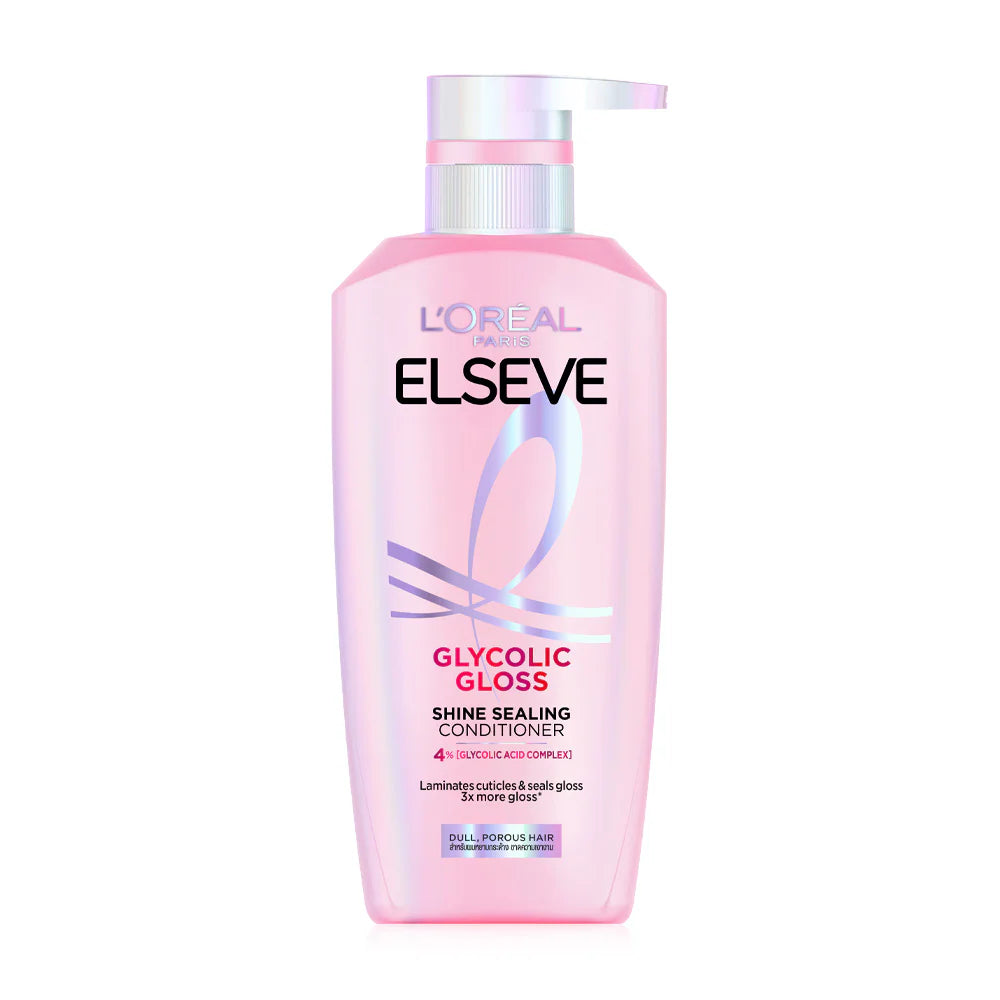 L'Oreal Paris Elseve Glycolic Gloss Shine Sealing Conditioner 375ml