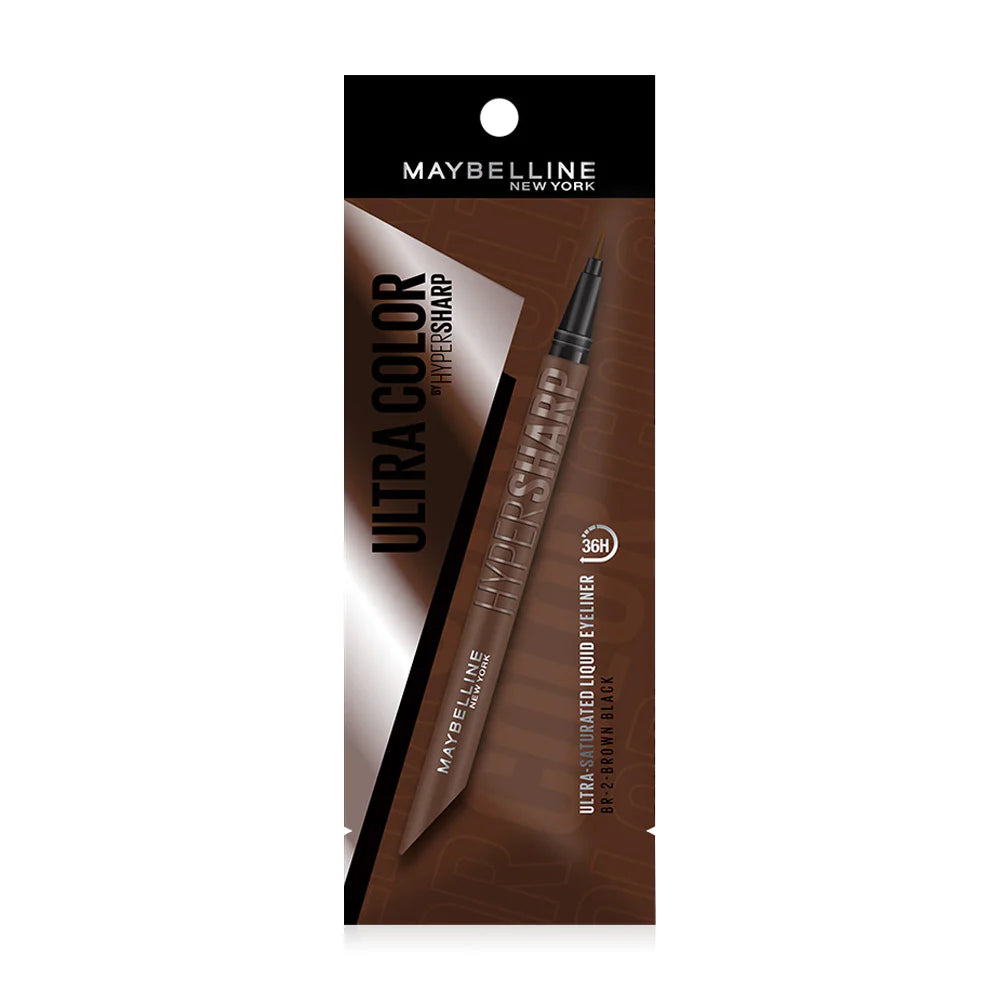 Maybelline New York Ultra Color By Hypersharp Eyeliner 0.4g #BR-2 Brown Black