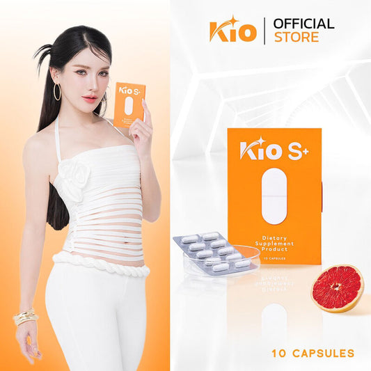 KIO S+ Dietary Supplement Product 10 Capsules KIO S Natural Extracts