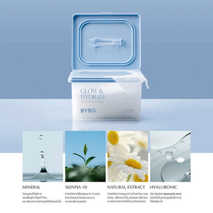 BYBO Glow & Hydrate Flexfit Wrap Pad 300ml