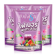 Beauti Srin Fiber Poongtalai 10g x 3 Packs Mixed berry flavored powder drink mixed with fiber