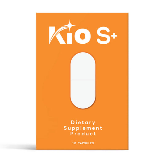KIO S+ Dietary Supplement Product 10 Capsules KIO S Natural Extracts