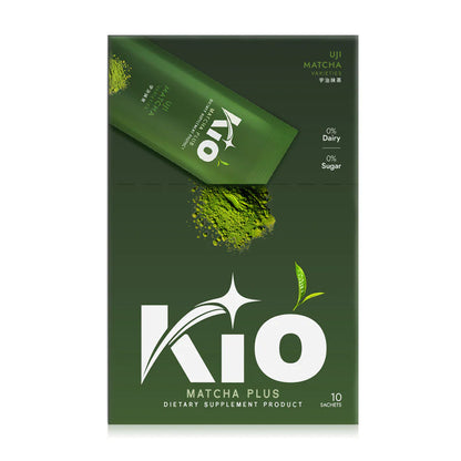 KIO Matcha Plus Dietary Supplement Product 10 Sachets