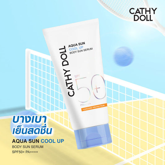 Cathy Doll Aqua Sun Cool Up Body Sun Serum SPF50+ PA++++ 140ml