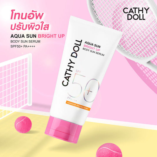 Cathy Doll Aqua Sun Bright Up Body Sun Serum SPF50+ PA++++ 140ml