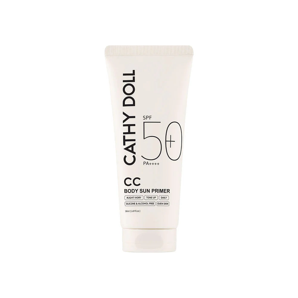 Cathy Doll CC Body Sun Primer SPF50 PA 50ml #Light Ivory
