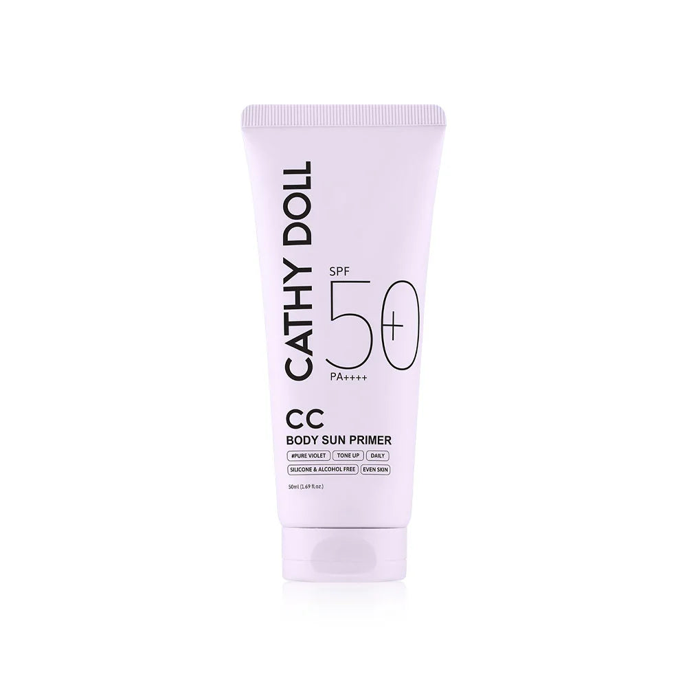 Cathy Doll CC Body Sun Primer SPF50 PA 50ml #Pure Violet