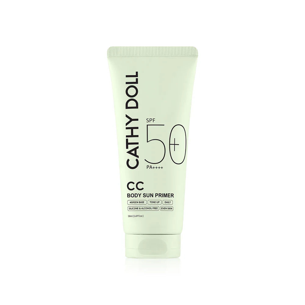 Cathy Doll CC Body Sun Primer SPF50 PA 50ml #Green Base