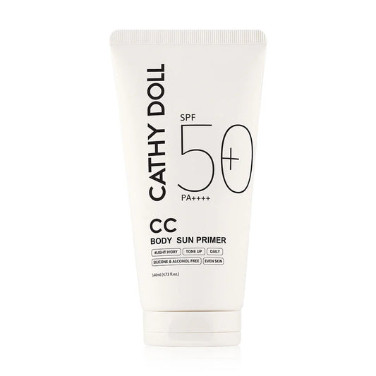 Cathy Doll CC Body Sun Primer SPF50+ PA++++ 140ml #Light Ivory