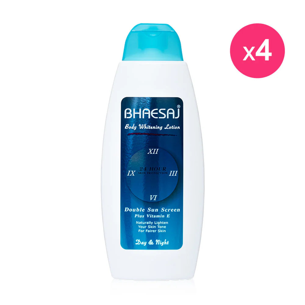BHAESAJ Body Whitening Lotion 24 Hour 250ml x 4pcs