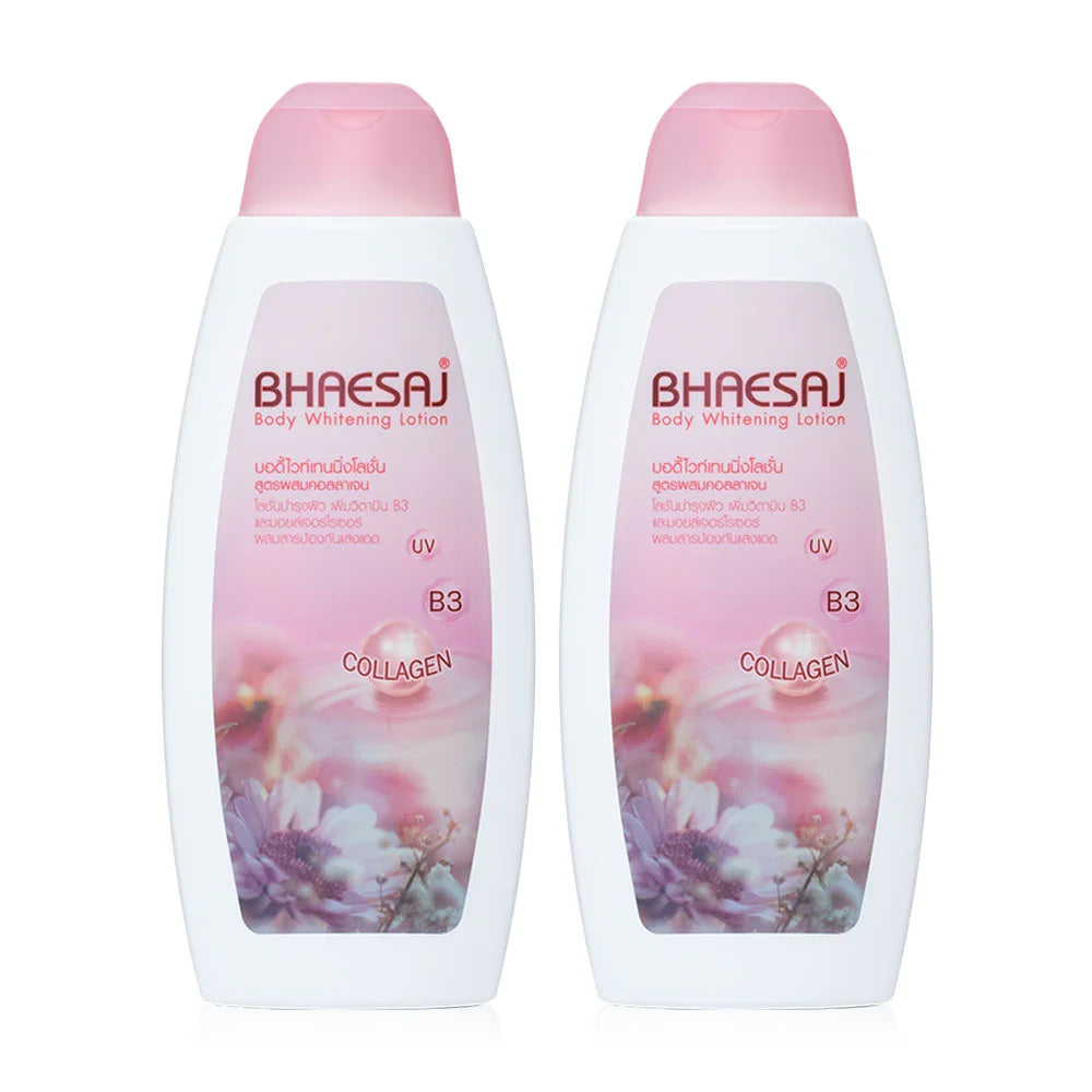 BHAESAJ Body Whitening Lotion Collagen 250ml x 2pcs