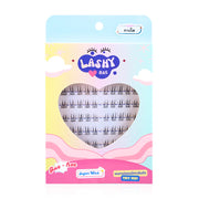 LashybaeLUV Self-Adhesive Eyelashes Sugar Wink 80pcs #Clear Glue