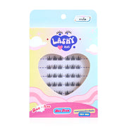 LashybaeLUV Self-Adhesive Eyelashes Bae Flick 48pcs #Clear Glue