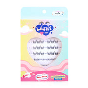 LashybaeLUV Self-Adhesive Eyelashes Lashy Mixed [24pcs + 48pcs] #Clear Glue With Band