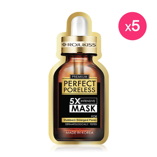 Rojukiss Perfect Poreless 5X Intensive Mask 25ml x 5pcs