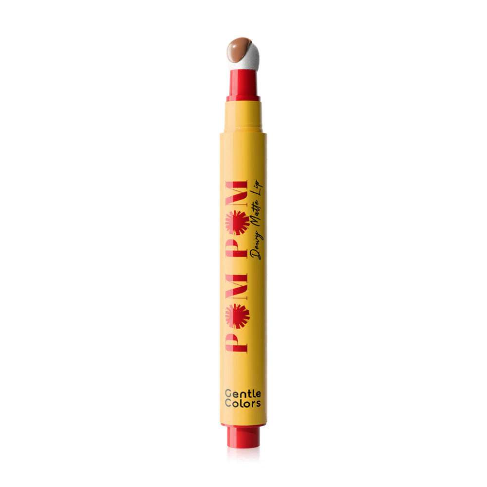 Gentle Colors Pom Pom Dewy Matte Lip 2.5g #01 Brown Biscuit
