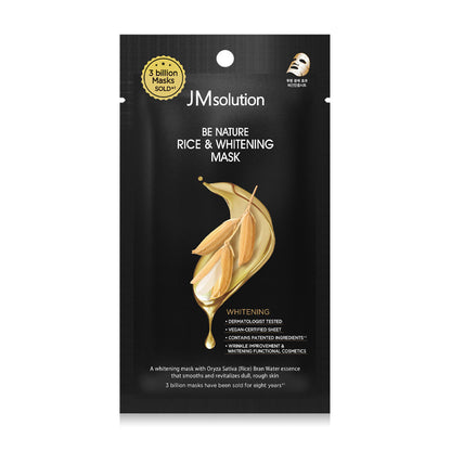 JM Solution Be Nature Rice & Whitening Mask 24ml