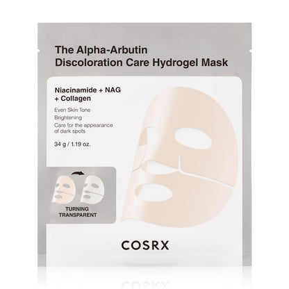 COSRX The Alpha-Arbutin Discoloration Care Hydrogel Mask 1 Sheet