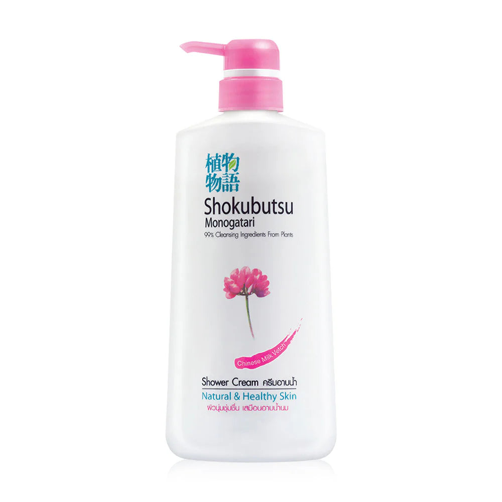 Shokubutsu Monogatari Shower Cream Chinese Milk Vetch 400ml