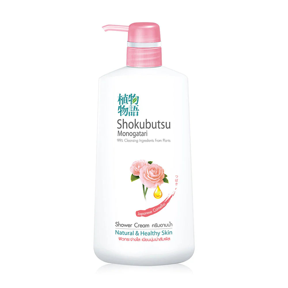Shokubutsu Monogatari Shower Cream Japanese Camellia 400ml