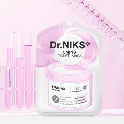 Dr.NIKS 3 Mins Toner Mask Firming [20ml x 6pcs]