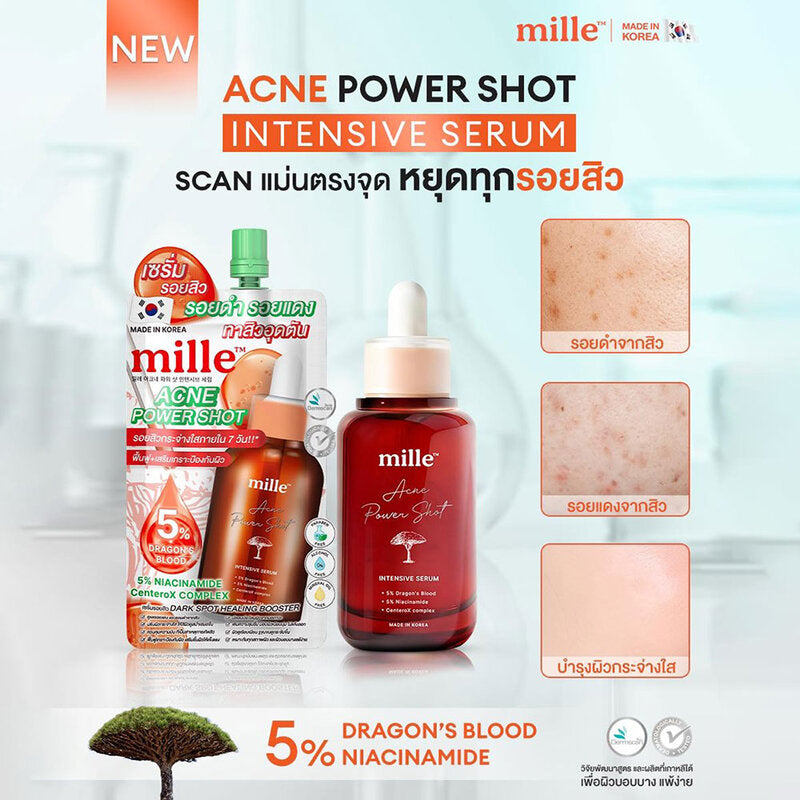 Mille Acne Power Shot Intensive Serum 10ml