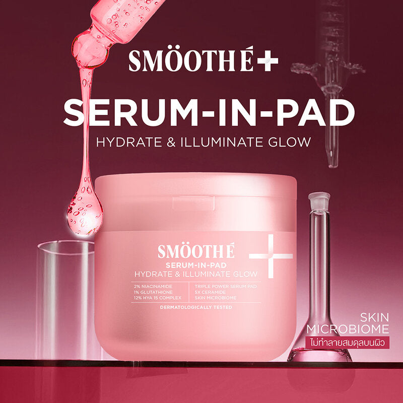 Smooth E Serum-In-Pad Hydrate & Illuminate Glow 50 Pads