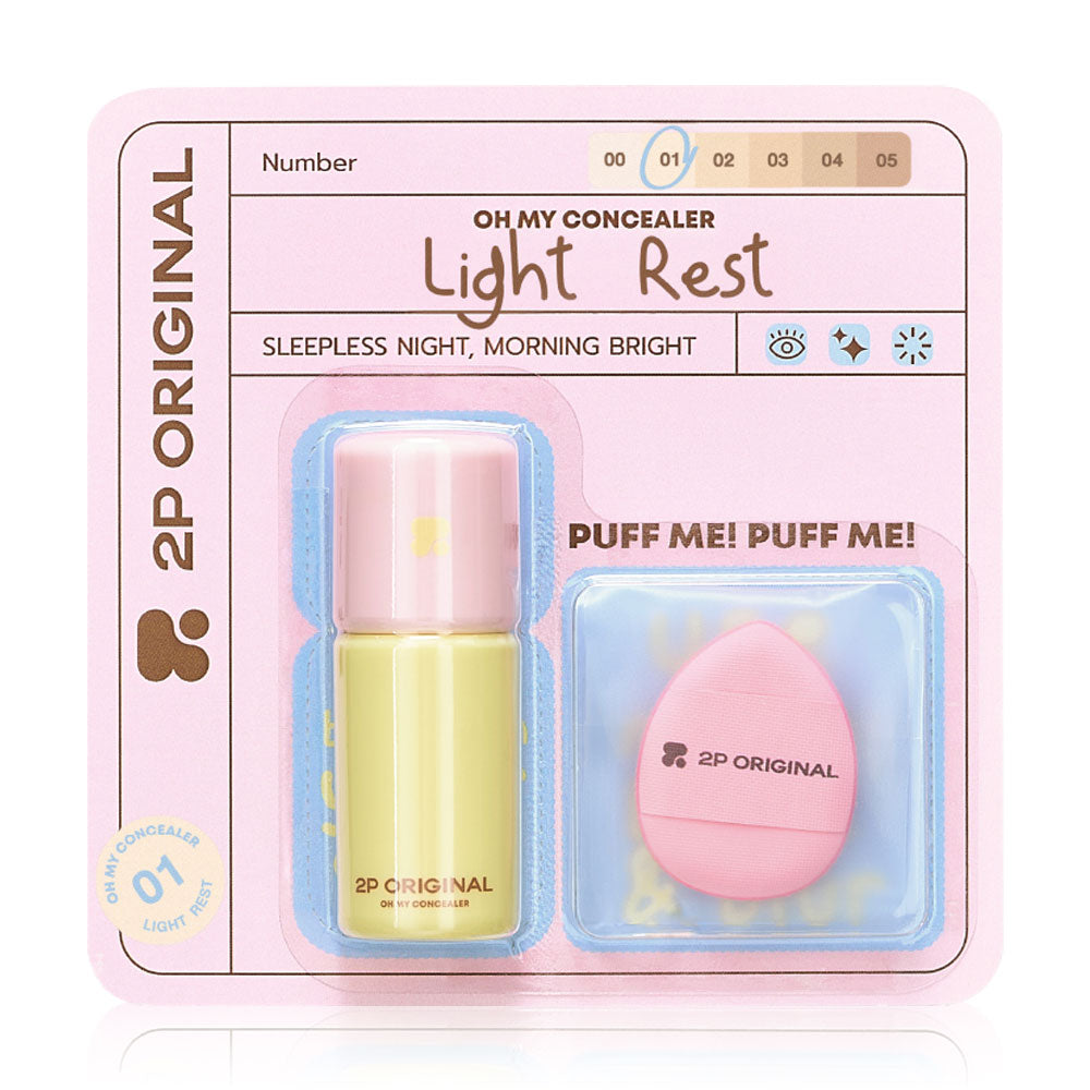 2P Original Oh My Concealer 5g #01 Light Rest
