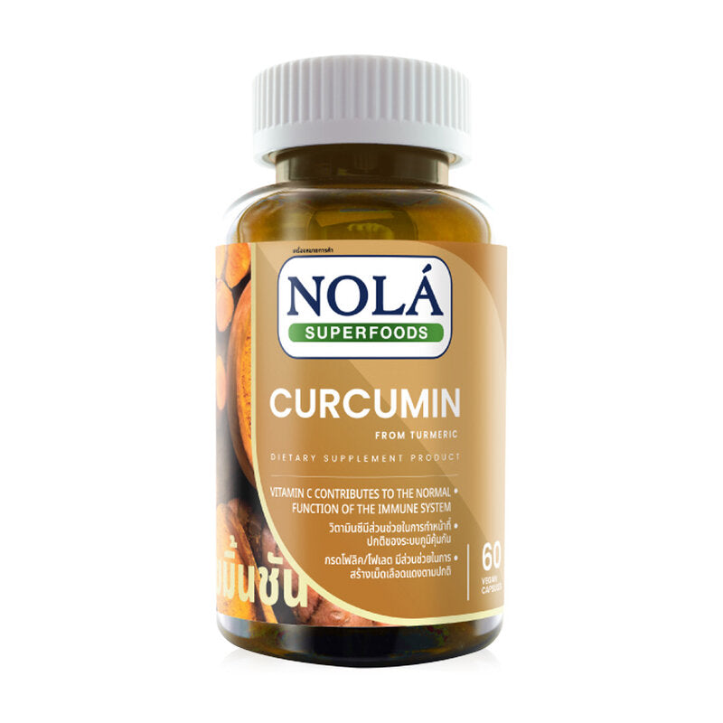 Nola Superfoods Nola Curcumin Dietary Supplement 60 Capsules