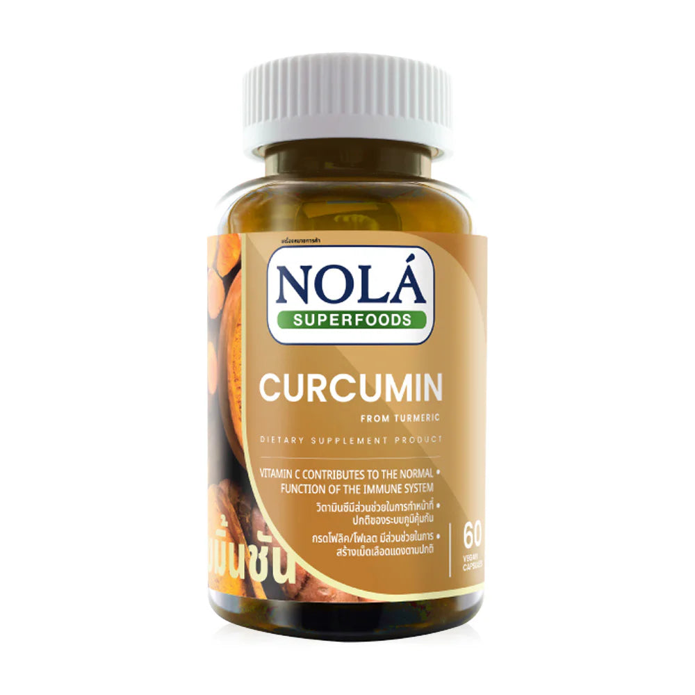 Nola Superfoods Nola Curcumin Dietary Supplement 60 Capsules