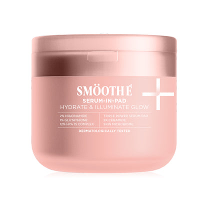 Smooth E Serum-In-Pad Hydrate & Illuminate Glow 50 Pads