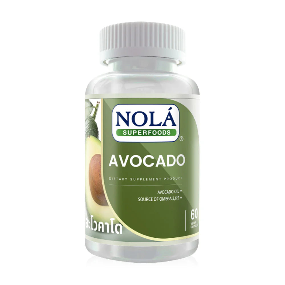 Nola Superfoods Nola Avocado 60 Softgels Dietary Supplement Avocado